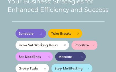 Boosting Productivity in Your Business: Strategies for Enhanced Efficiency and Success